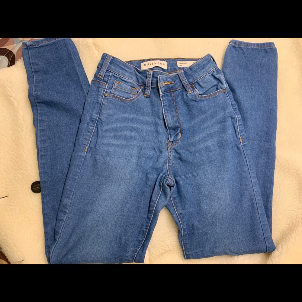 High rise jeans